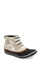 Women's Sorel Out 'n' About Waterproof Duck Boot M - White