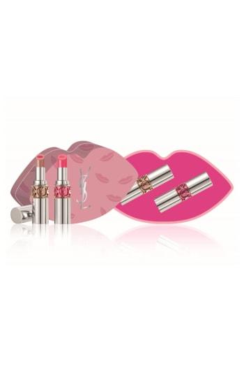 Yves Saint Laurent Volupte Tint-in-balm Kiss Set - No Color