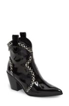 Women's Jeffrey Campbell Nightwing Crystal Stud Bootie M - Black