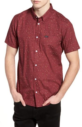 Men's Rvca Jaded Woven Shirt