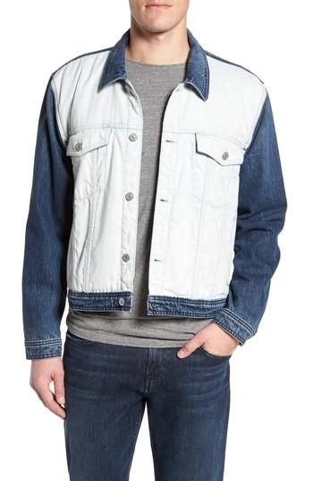 Men's 7 For All Mankind Inside Out Trucker Jacket - Blue