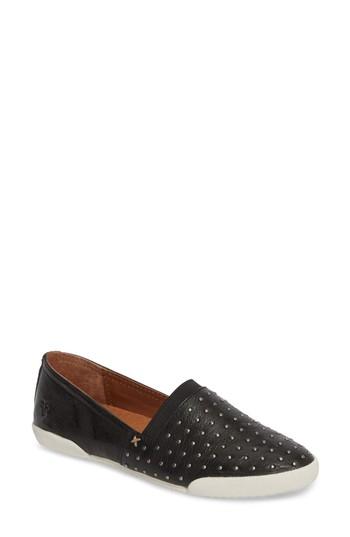 Women's Frye Melanie Stud Slip-on Sneaker .5 M - Black