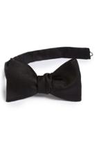 Men's Eton Silk Bow Tie, Size - Black