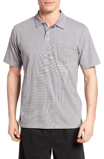 Men's Quiksilver Waterman Collection Strolo 6 Pocket Polo - Beige