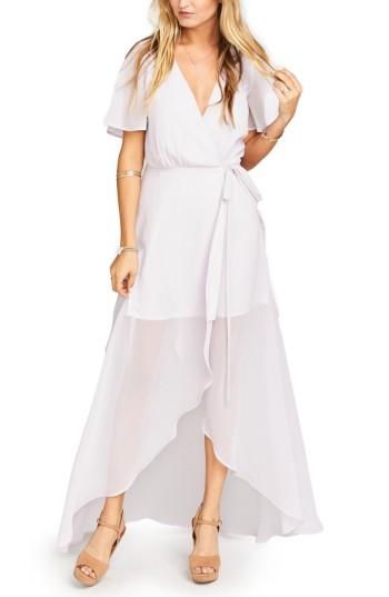 Women's Show Me Your Mumu Sophia Wrap Dress - Purple