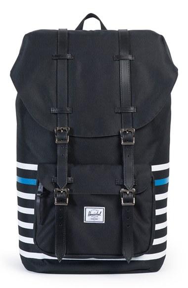Men's Herschel Supply Co. Little America Offset Backpack - Black