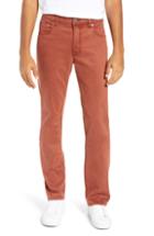 Men's Fidelity Denim Jimmy Slim Straight Leg Jeans - Orange