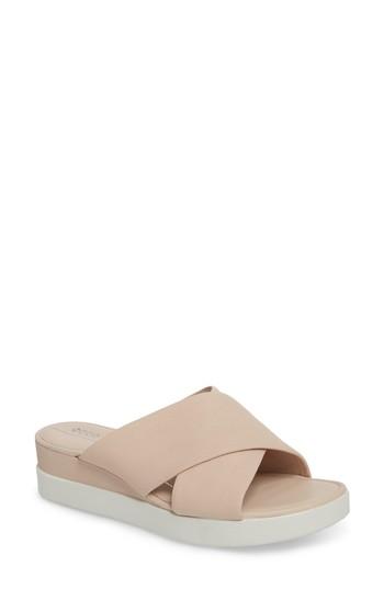 Women's Ecco Touch Slide Sandal -7.5us / 38eu - Pink