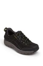 Women's Clarks 'wave Trek' Waterproof Sneaker .5 M - Black