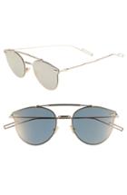 Men's Dior Pressure 57mm Sunglasses - Gold