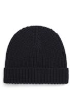 Men's Eleventy Shaker Stitch Wool Knit Cap -