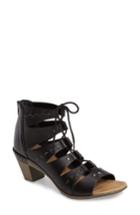 Women's Rieker Antistress Aileen 99 Ghillie Cage Sandal Eu - Black