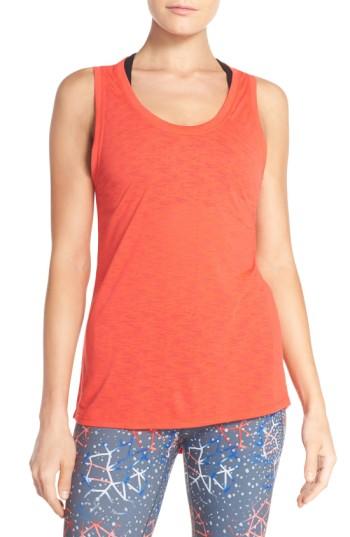 Women's Zella 'lean Routine' Tank - Red