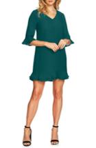 Women's Cece Kate Ruffle Shift Dress - Green