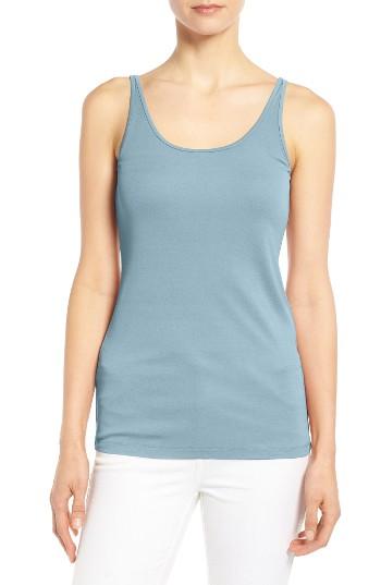 Women's Eileen Fisher Long Scoop Neck Camisole, Size - (regular & ) (online Only)