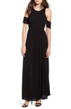 Women's Stone Row Addicted 2 Me Smocked Maxi Dress - Black