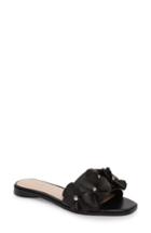 Women's Avec Les Filles Baha Flower Embellished Slide Sandal M - Black