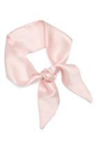 Women's Donni Charm Coco Silk Neckerchief, Size - Pink