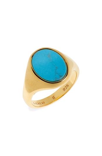 Women's J.crew Demi-fine Turquoise Ring