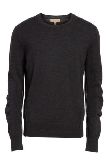 Men's Burberry Carter Merino Wool Crewneck Sweater