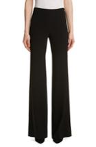 Women's Theory Admiral Crepe Clean Flare Leg Pants - Black
