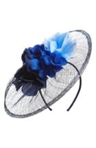 Women's Nordstrom Floral Bouquet Fascinator Headband - Blue