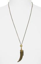 Women's Saint Laurent Saber Charm Pendant Necklace