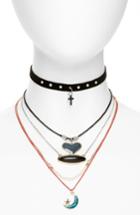 Women's Topshop Five-pack Necklaces