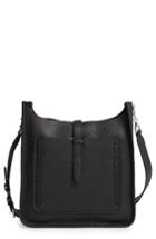 Rebecca Minkoff Unlined Whipstitch Feed Bag - Black