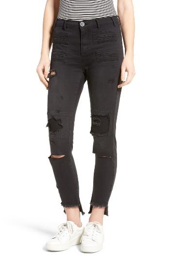 Women's One Teaspoon Ripped Skinny Jeans