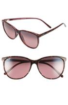 Women's Maui Jim Ocean 57mm Polarizedplus2 Sunglasses - Tortoise/ Raspberry/ Maui Rose