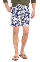 Men's J.crew Floral Swim Trunks - Blue