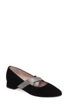 Women's Patricia Green Holly Too Crisscross Vamp Strap Pump M - Black