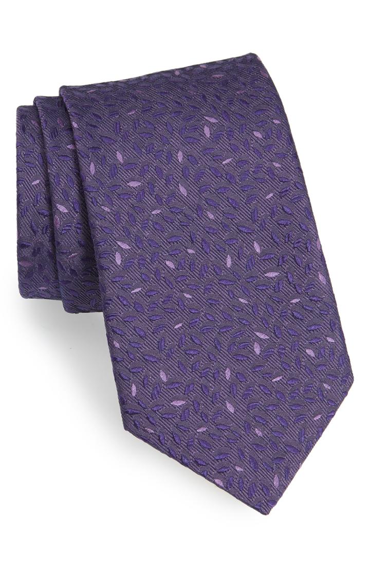 Men's John Varvatos Star Usa Leaves Silk Tie