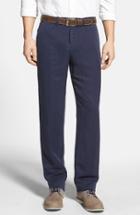 Men's Tommy Bahama 'la Jolla' Flat Front Pants X 30 - Blue