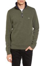 Men's Lacoste Quarter Zip Sweatshirt (m) - Green