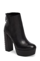 Women's Dolce Vita Liv Studded Platform Bootie M - Black