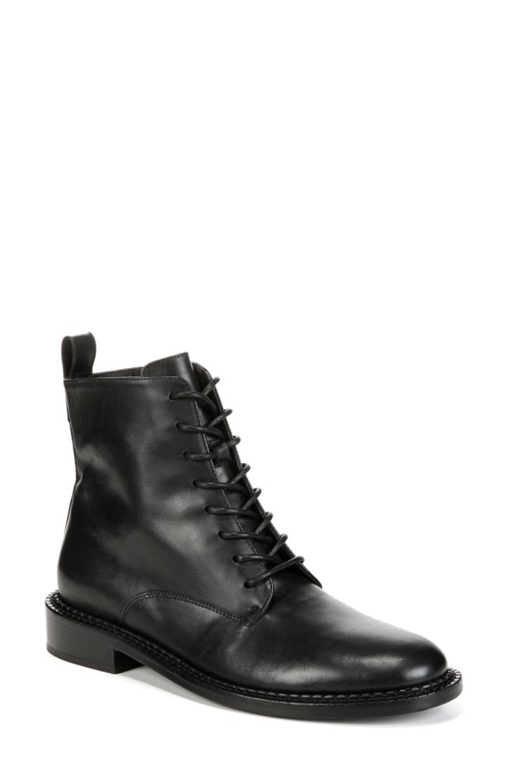 Women's Vince Cabria Lace-up Boot .5 M - Black