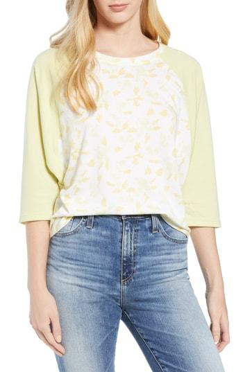Women's Caslon Off Duty Raglan Sleeve Sweatshirt - Ivory