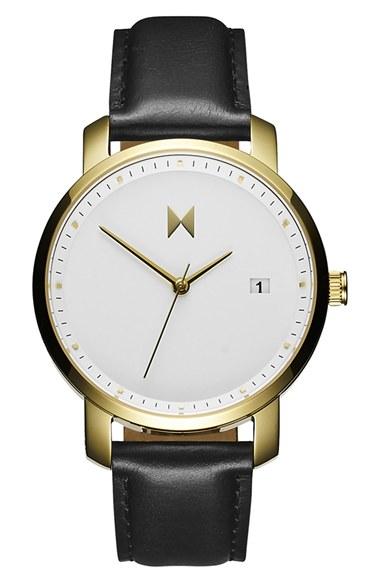 Women's Mvmt Leather Strap Watch, 38mm