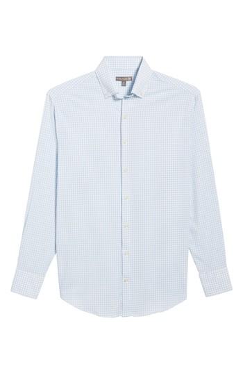 Men's Peter Millar Captain Check Performance Sport Shirt