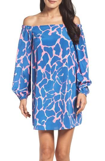 Women's Lilly Pulitzer Adira Stretch Silk Dress - Pink