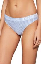 Women's Ted Baker London Ruffle Stripe Bikini Bottoms