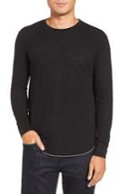 Men's Goodlife Double Layer Slim Crewneck T-shirt, Size - Black
