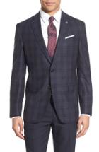 Men's Ted Baker London Trim Fit Plaid Wool Sport Coat