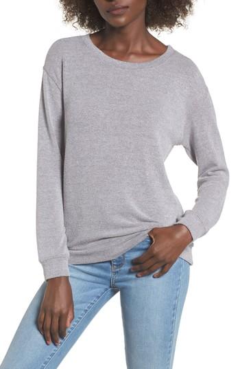 Women's Lira Clothing Phoebe Fleece Sweatshirt - Grey