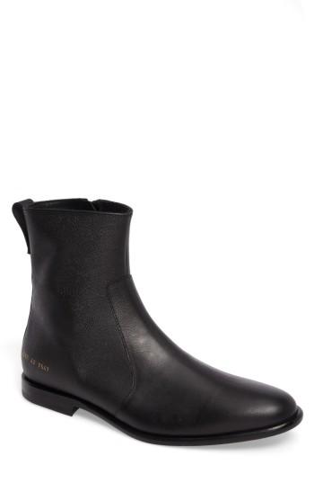 Men's Common Projects X Robert Geller Zip Boot