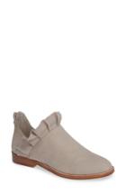 Women's Sole Society Brinya Ruffle Bootie M - Grey