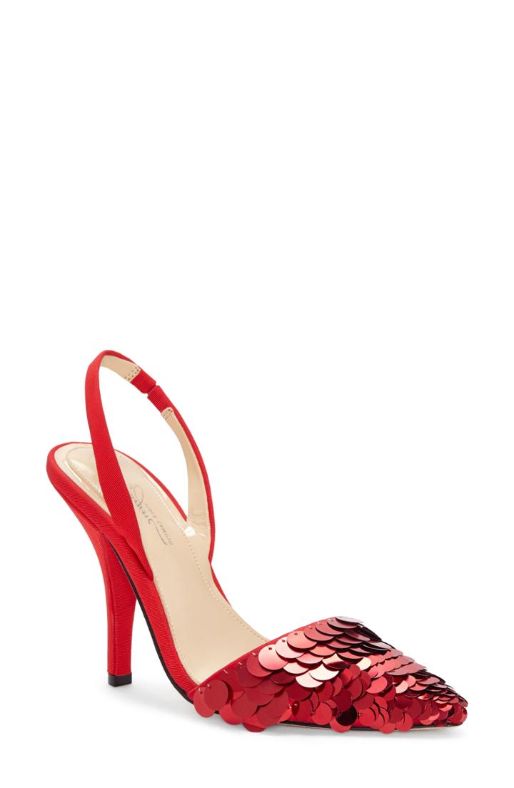 Women's Imagine By Vince Camuto Lidya Pump .5 M - Red