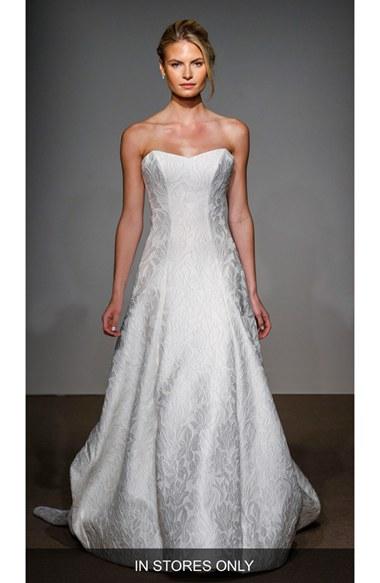 Women's Anna Maier Couture Jennifer Tulip Jacquard Strapless